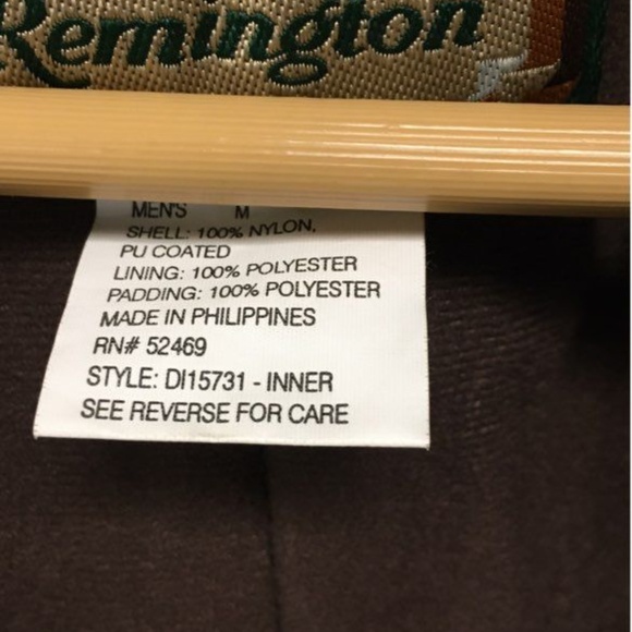 Vintage Remington Camo Men's Jacket Medium RealTree Hardwoods - Picture 5 of 6